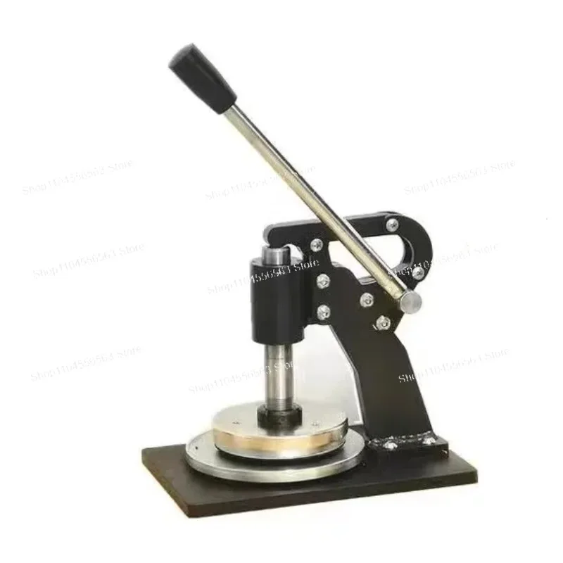 Automatic Fabric Circle Cutter - Hand-Held Textile Sample Cutter with GSM Scale & Punch Buttons