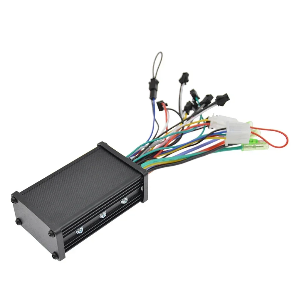 Electric Bike Controller Sine Wave Intelligent Brushless DC Motor Controller 24V 48V Compatible with 250W/350W Motors