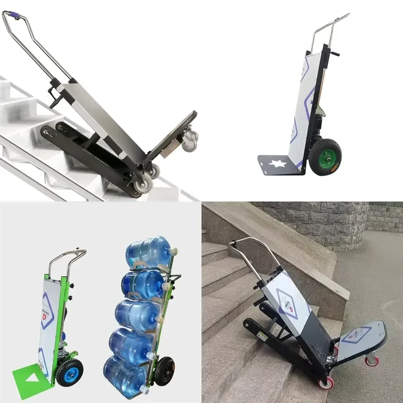 

Electric Hand Trucks Stair Lift for Climbing Stairs Trolley Electric Powered Stair Climber