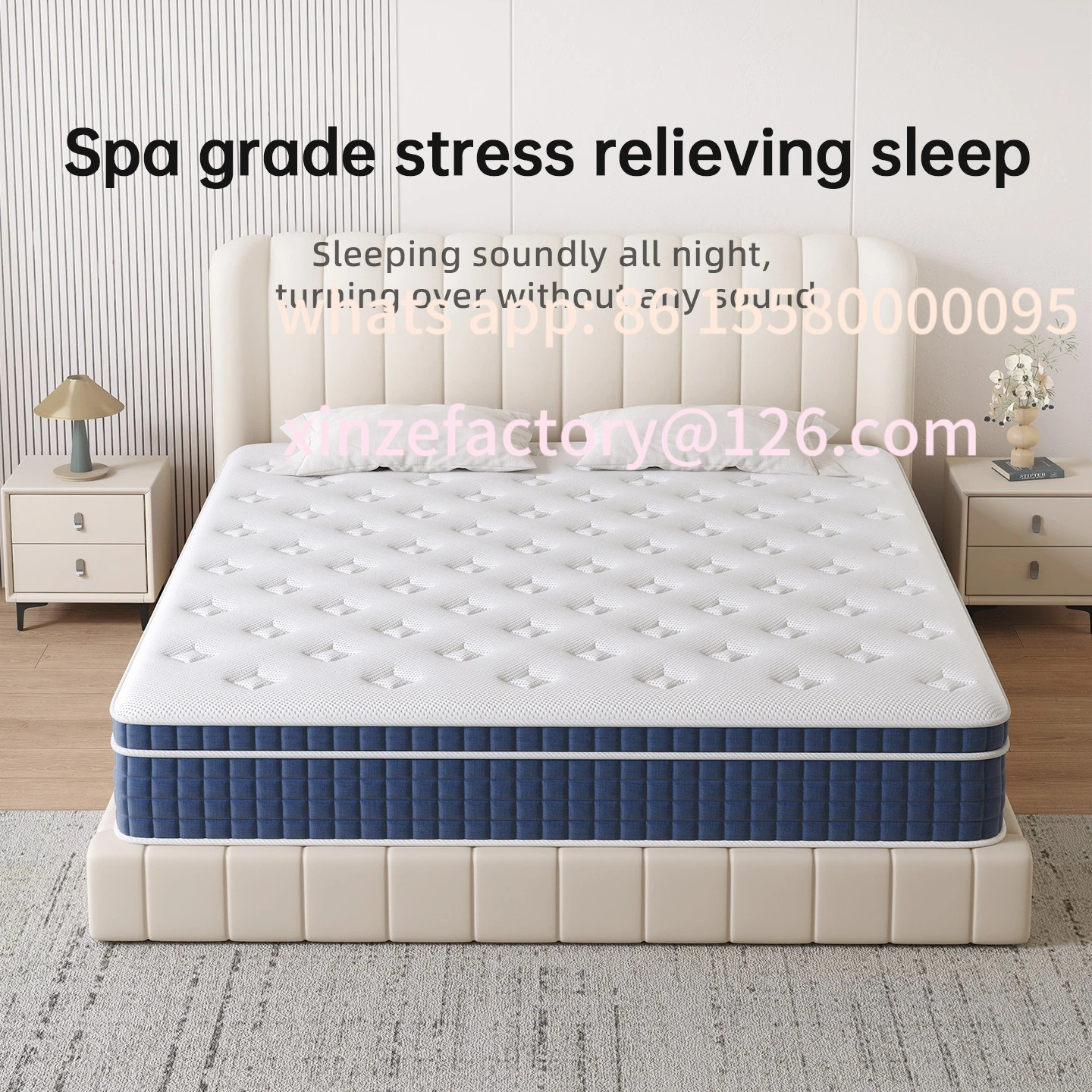 

Настраиваемый компрессионный матрас Simmons для дома