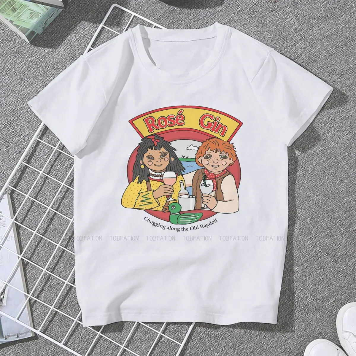 Cool  5XL TShirt Rosie and Jim Kids Childrens TV Creative Tops Comfortable T Shirt Female Short Sleeve Unique