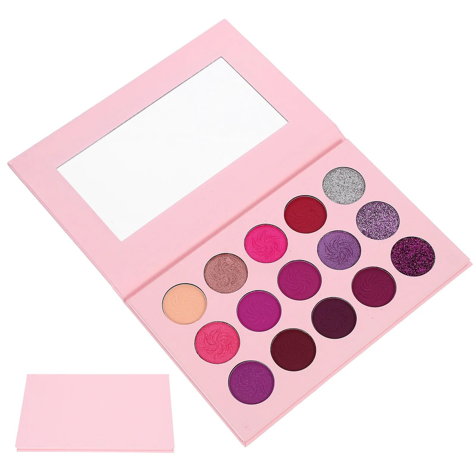 لوحة ظلال عيون مكونة من 15 لونًا، ظلال مصبوغة فريدة من نوعها، ملمس ناعم، مكياج يدوم طويلاً، ظلال عيون وردية مدمجة #6