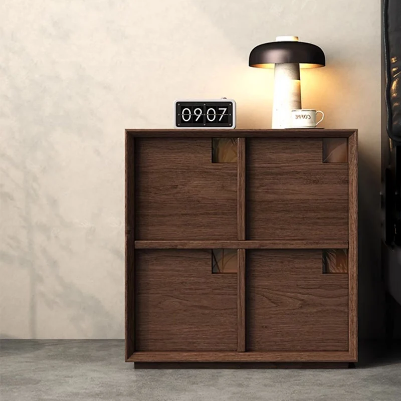 

Minimalist With Storage Nightstands With Drawers Wooden Trendy Classic Nightstands Bedroom Design Table De Nuit Unique Furniture