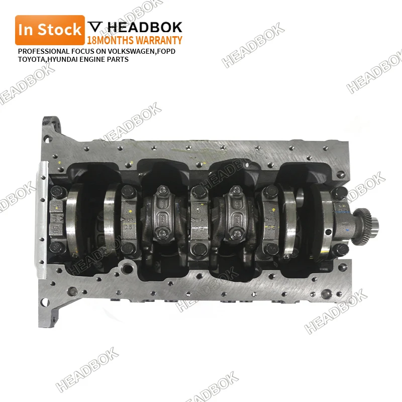 Kompletny silnik turbodoładowany Diesel ForNew Auto, krótki blok cylindrów J2, silnik do Kia