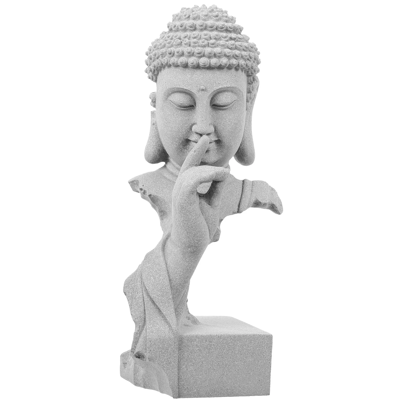 

Buddha Statue Fish Tank Aquarium Garden Sculpture Retro Buddha Statue Aquarium Decoration Desktop Ornament Indoor Display