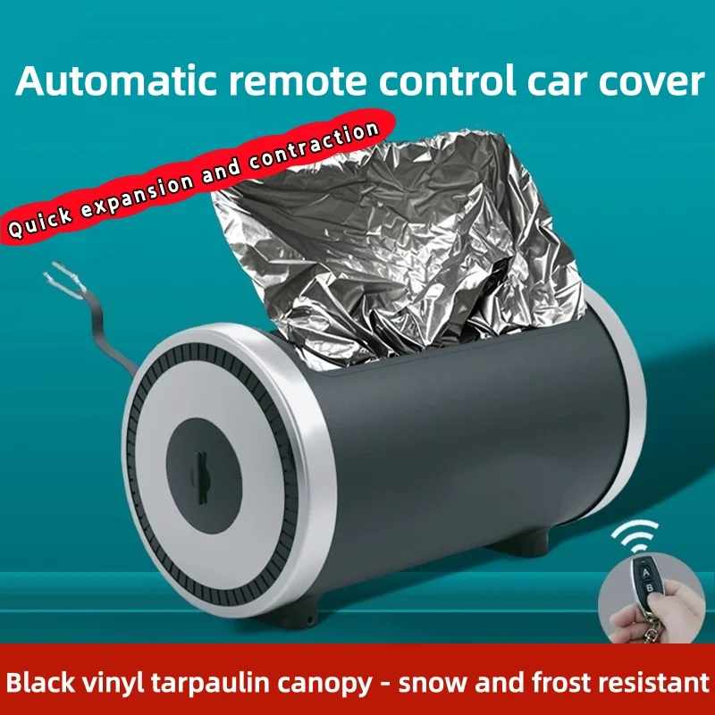 Fully Automatic Car Cover SUV Sedan Remote Control Car Case Electric Telescopic Folding Storage Snow and Sun Protection