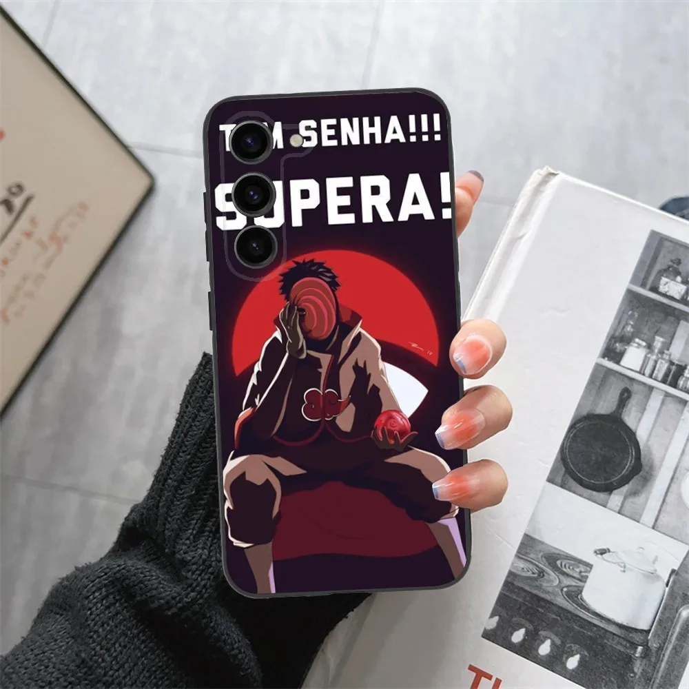 U-Uchiha O_Obito   Phone Case For Samsung Galaxy A13,21s,22,31,32,52,53,71,80,91 Black Soft Cover