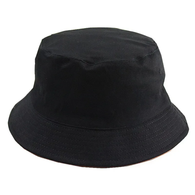 Large size fishing hats big head man summer sun hat two sides wear panama caps plus sizes bucket hats