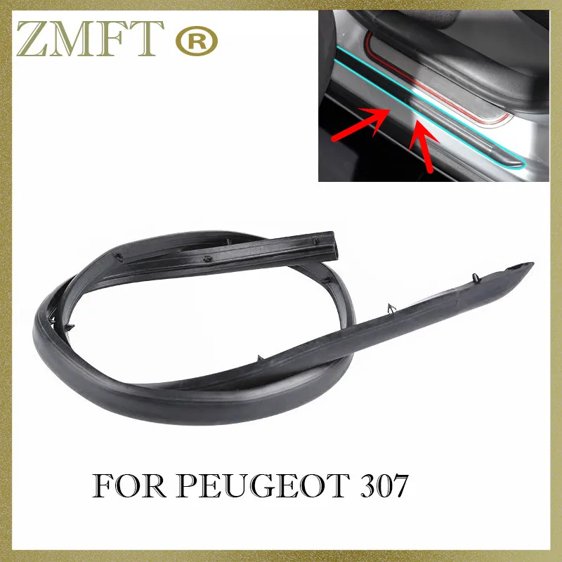 

Car Door Rubber Weatherstrip Lower Threshold Trim For Peugeot 307 about 150mm