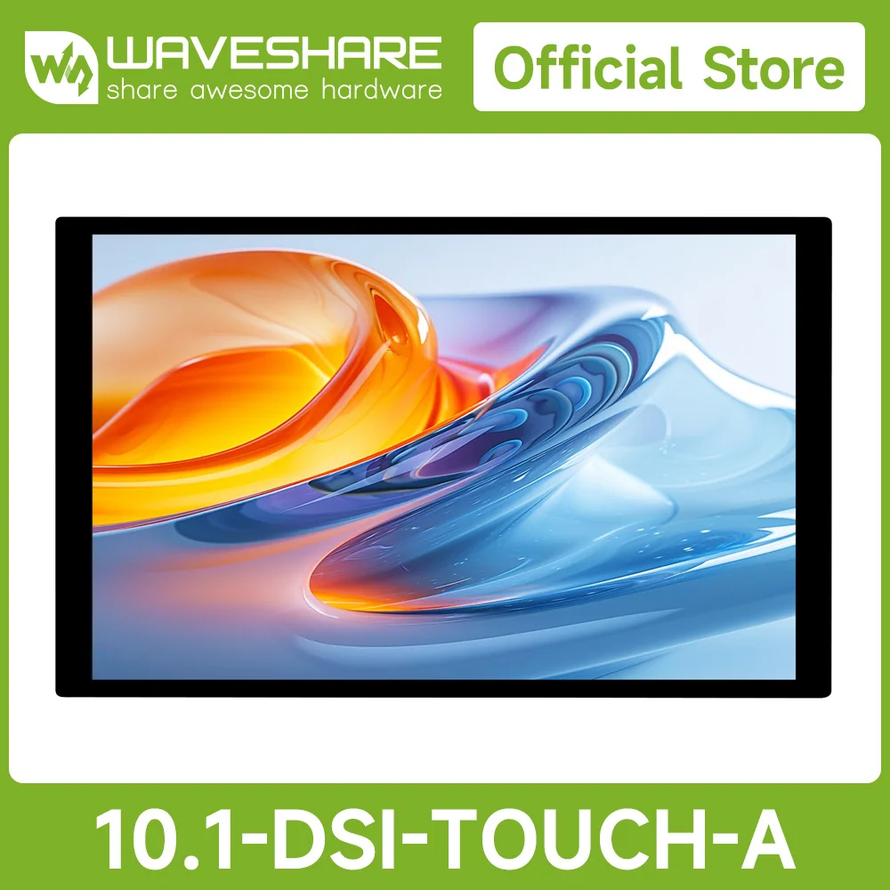 10.1-DSI-TOUCH-A Waveshare DSI 정전식 터치 디스플레이 800*1280 IPS 패널 (라즈베리 파이 5 4B 3B 3B+ 3A+ 호환)