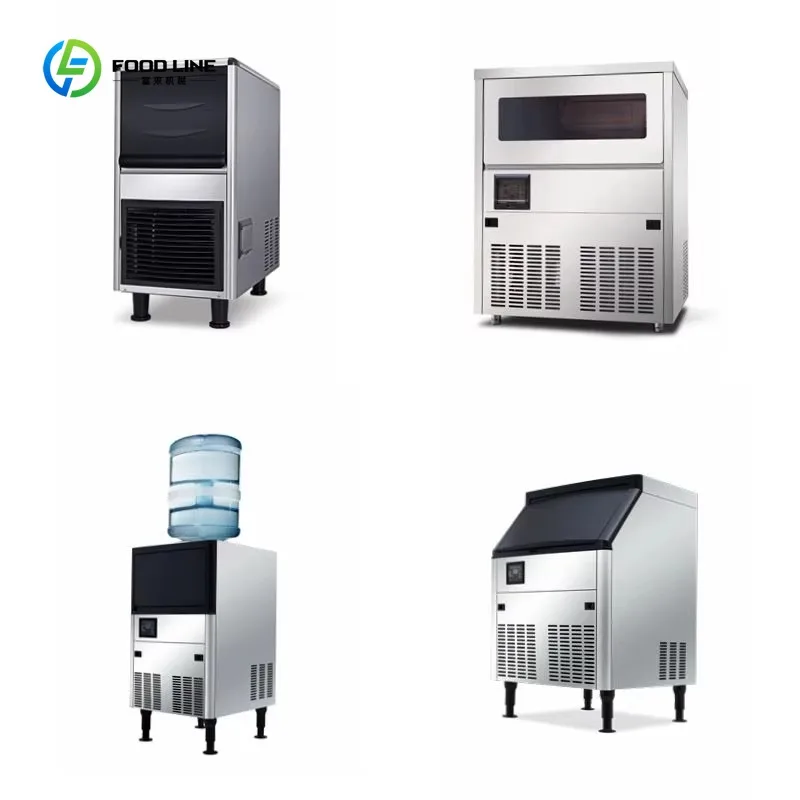 Customized Dry Tube Ice Machine Air Cooling Factory 127kg/24h Tube Ice Machine
