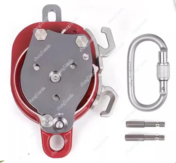 

Система для подъема на высоту CCD/CCR: восьмикольцевой ассениндер, односторонний блок, система Times Force