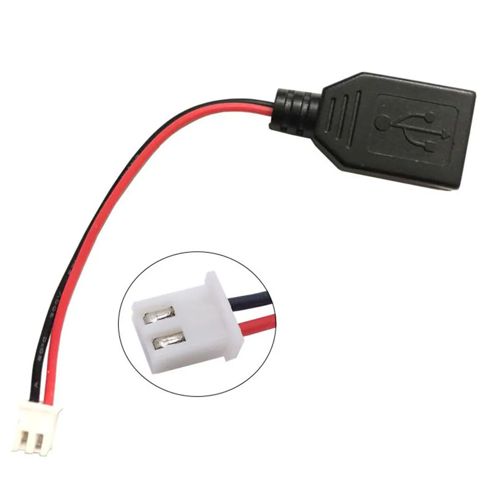 Tipo A Maschio Femmina Presa USB Connettore Con XH2.54-2P Cavo di linea terminale 2 core Presa USB di alimentazione Tipo-A Kit fai da te