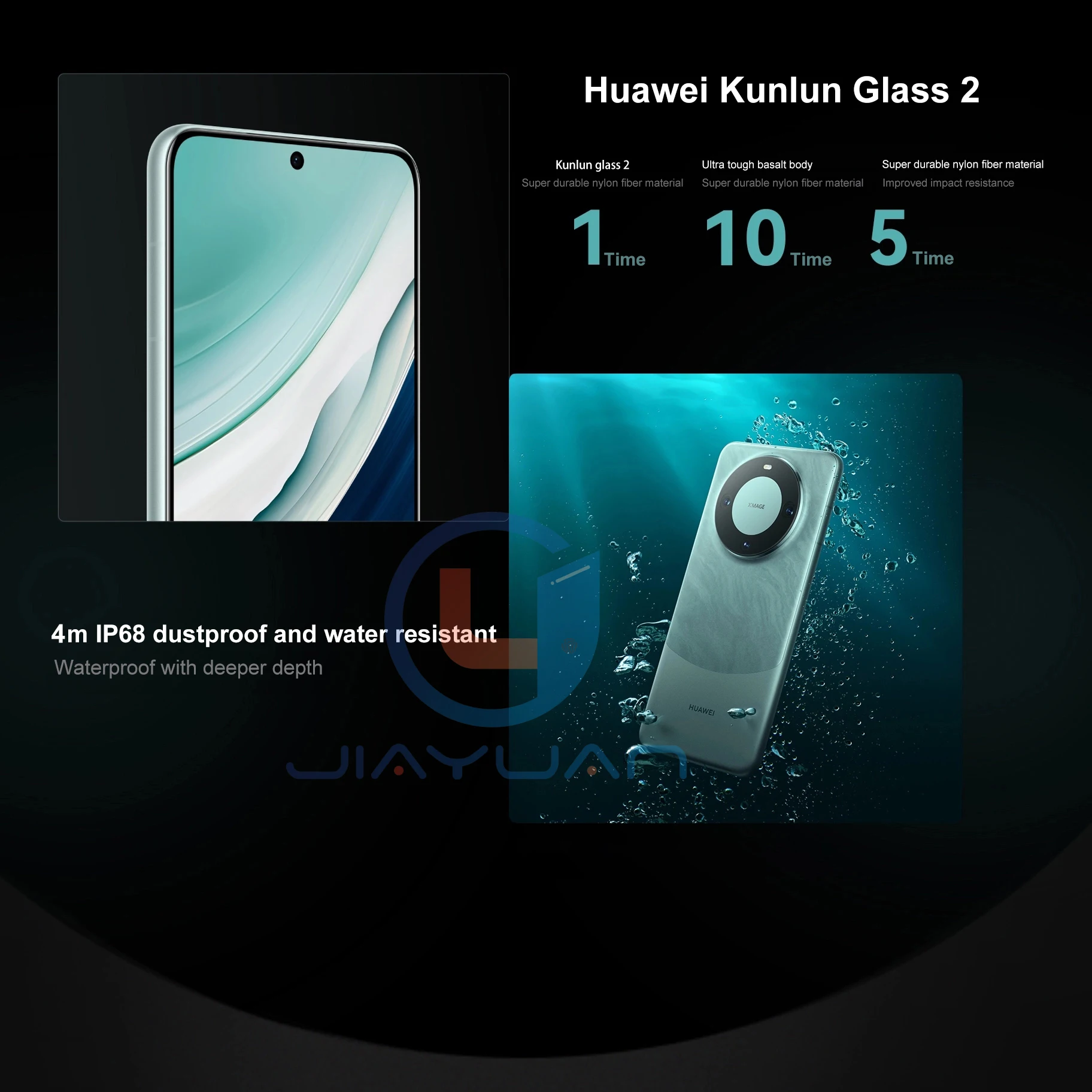 Originele Huawei Mate 60 5G mobiele telefoon 6,69 inch OLED 120 Hz scherm Kirin 9000S HarmonyOS 4.0 batterij 4750 mAh NFC-smartphone