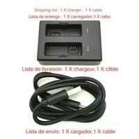 SJCAM SJ9 Accessories Original Batteries Charger Rechargable Battery Dual Charger For SJ9 /SJ11 / SJ10 Pro Action Camera