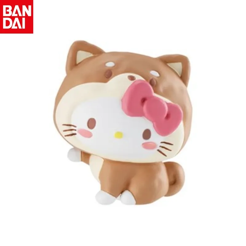 

BANDAI Brand New Genuine Cinnamoroll Melody Hello Kitty Pompompurin Different Style Models PVC Gashapon Action Figure Kids