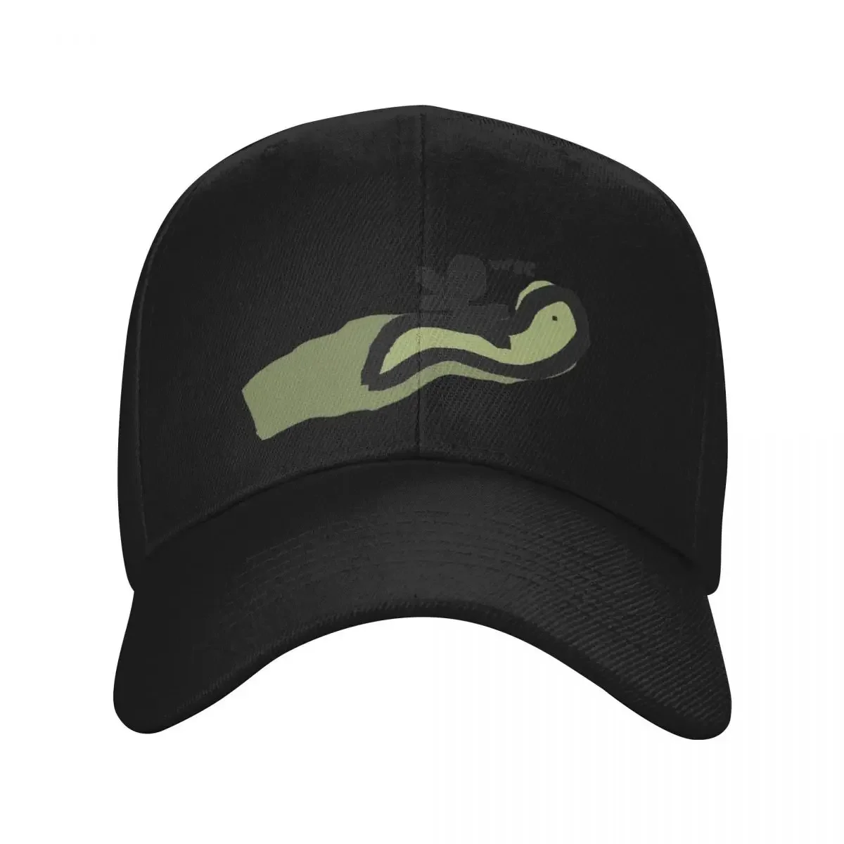 

Man riding snail Baseball Cap Winter hat Fishing cap hard hat foam party Hat Female Men's