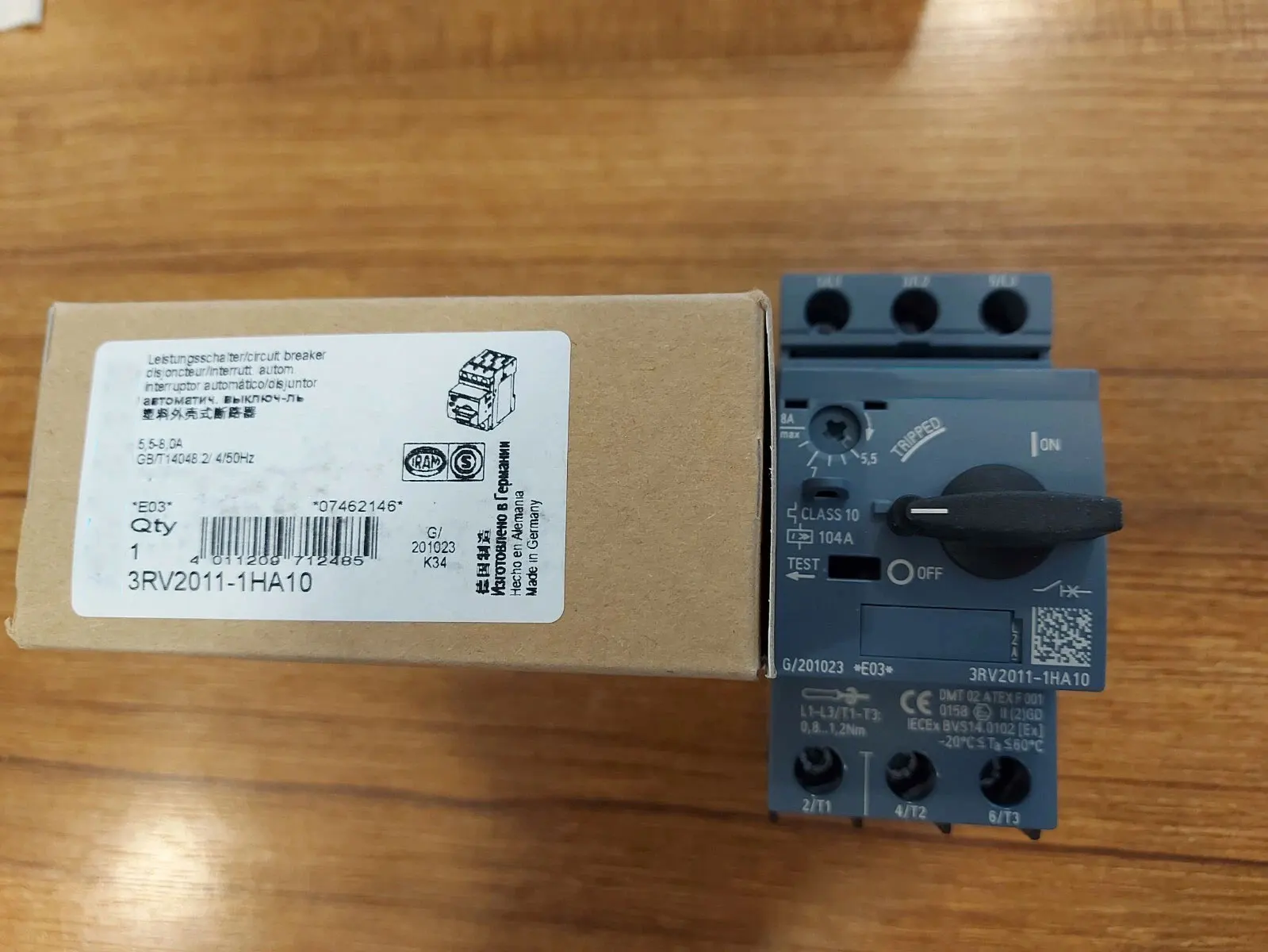 

Brand New 3RV2011-1HA10 3RV2011-1DA10 3RV2011-1EA10 3RV2011-1KA10 3RV2011-1JA10 Warranty One-year