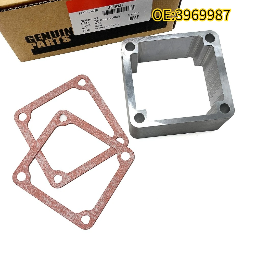 

For 3969987 Cummins intake heater spacer suitable for 1998-07 Dodge Ram 2500 5.9L