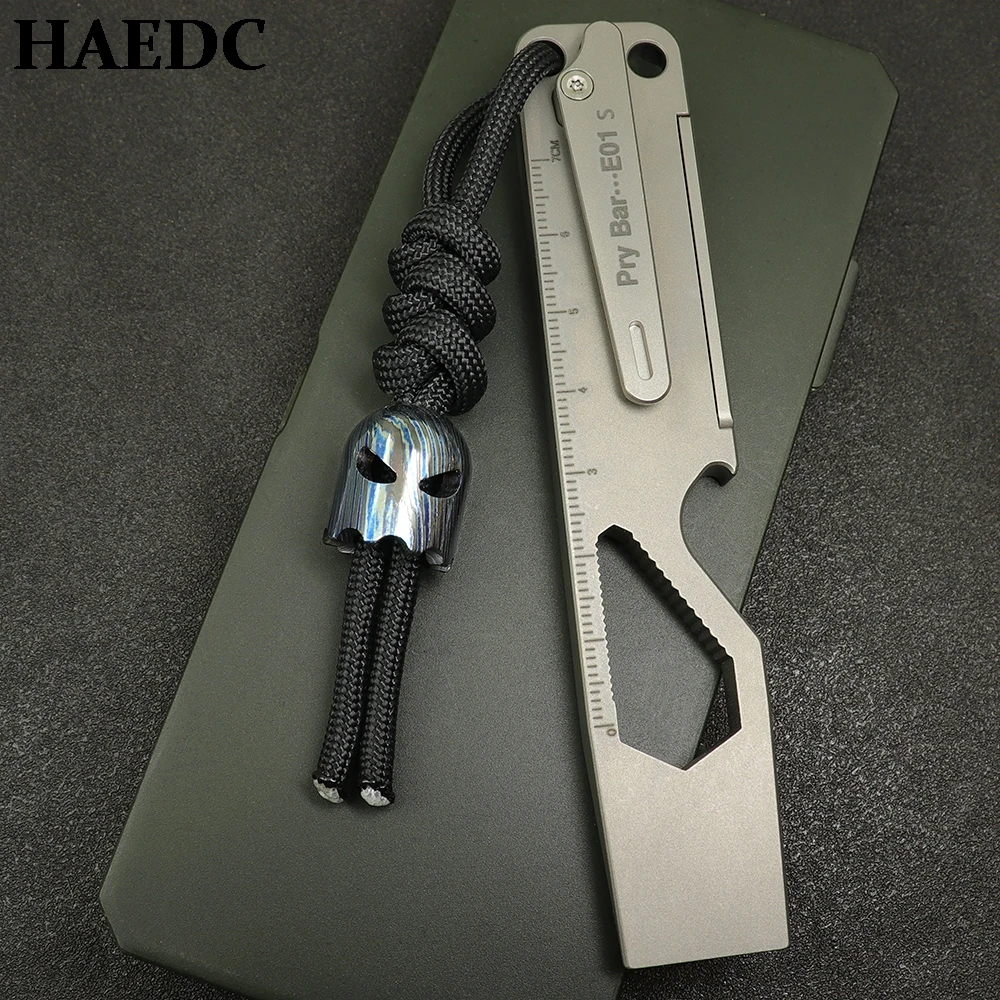 Zirconium Knife Beads Outdoor Lanyard Camping Knife Surviwal Akcesoria Hiking Gadgets