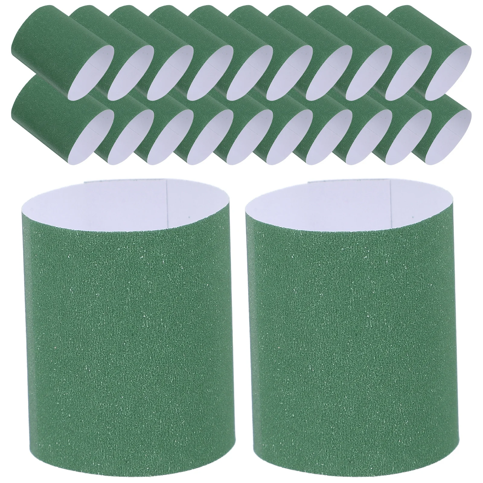 

500Pcs Paper Napkin Rings Disposable for Hotels Restaurants Modern Design Christmas Holiday Party Supplies Dinner Napkin Wraps