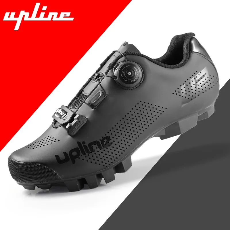 2024 new upline mtb shoes men mountain bike shoes cycling bicycle sneakers women professional self-locking breathable