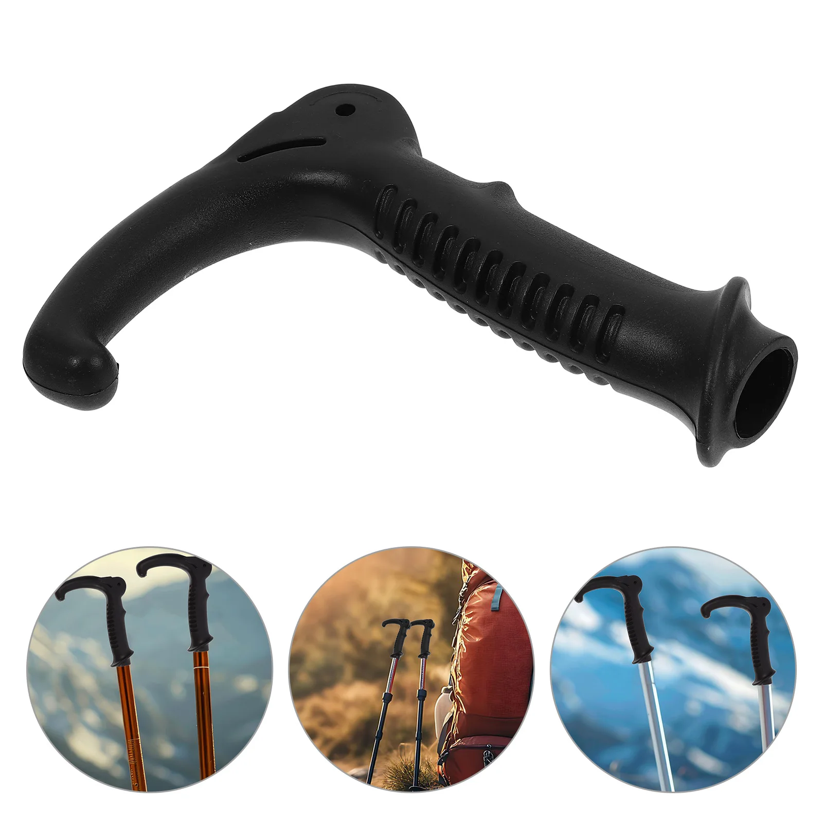 Reemplazo Universal para bastón de senderismo, mango resistente para senderismo al aire libre, palo de esquí, acolchado, antideslizante, ergonómico, para caminar y escalar