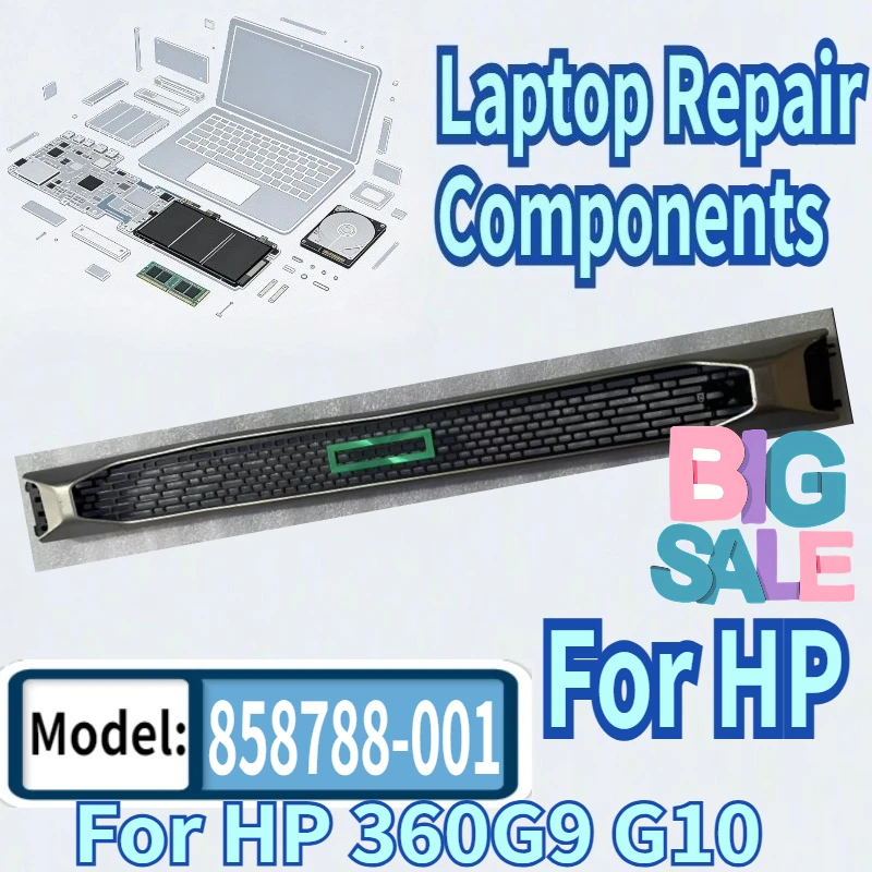 NEW For HP 360G9 G10 Rack Mounted Security Panel Server Front Baffle 858788-001