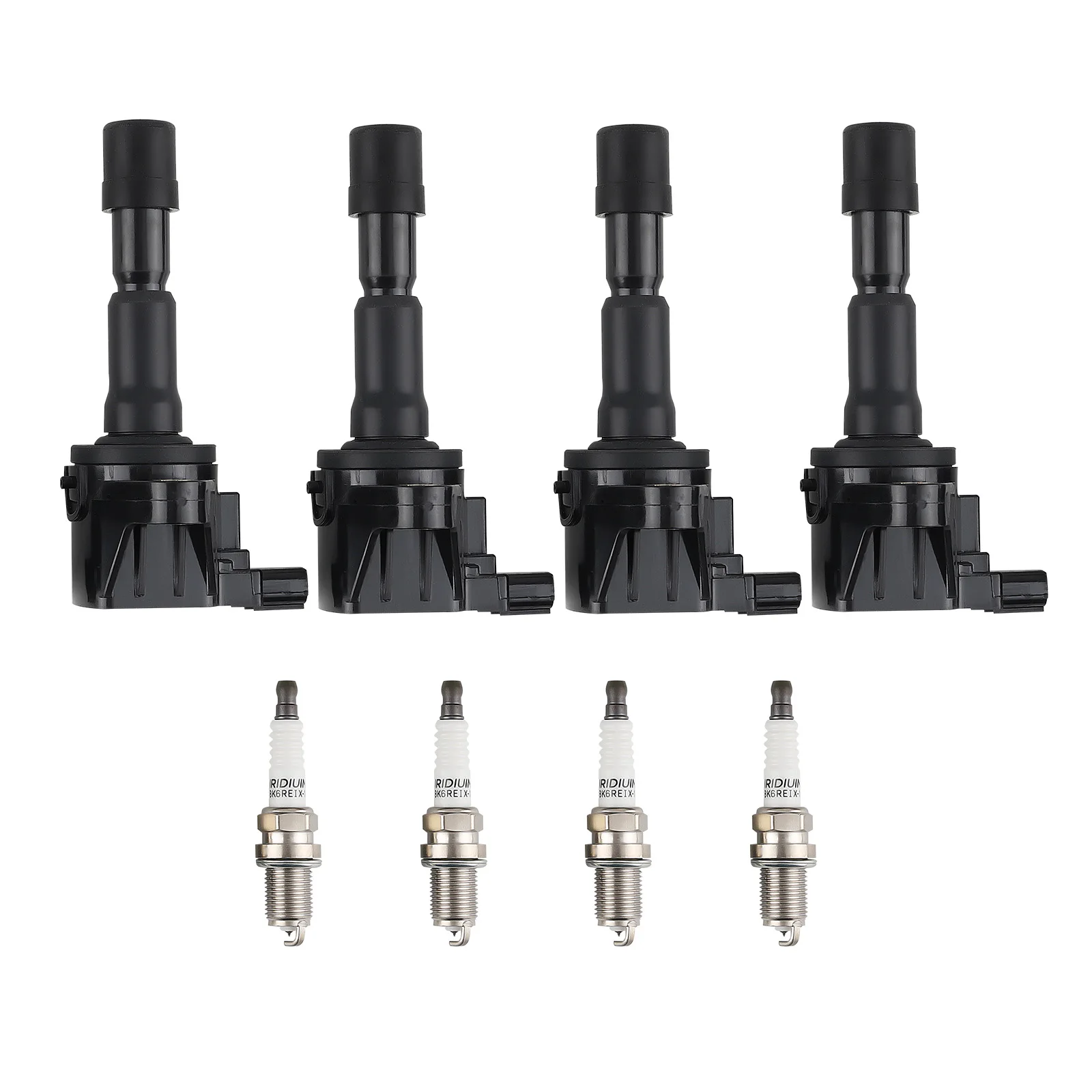 

4X Ignition Coils & 4X Spark Plugs For Honda CR-Z Electric / Gas 2011-2016 UF626