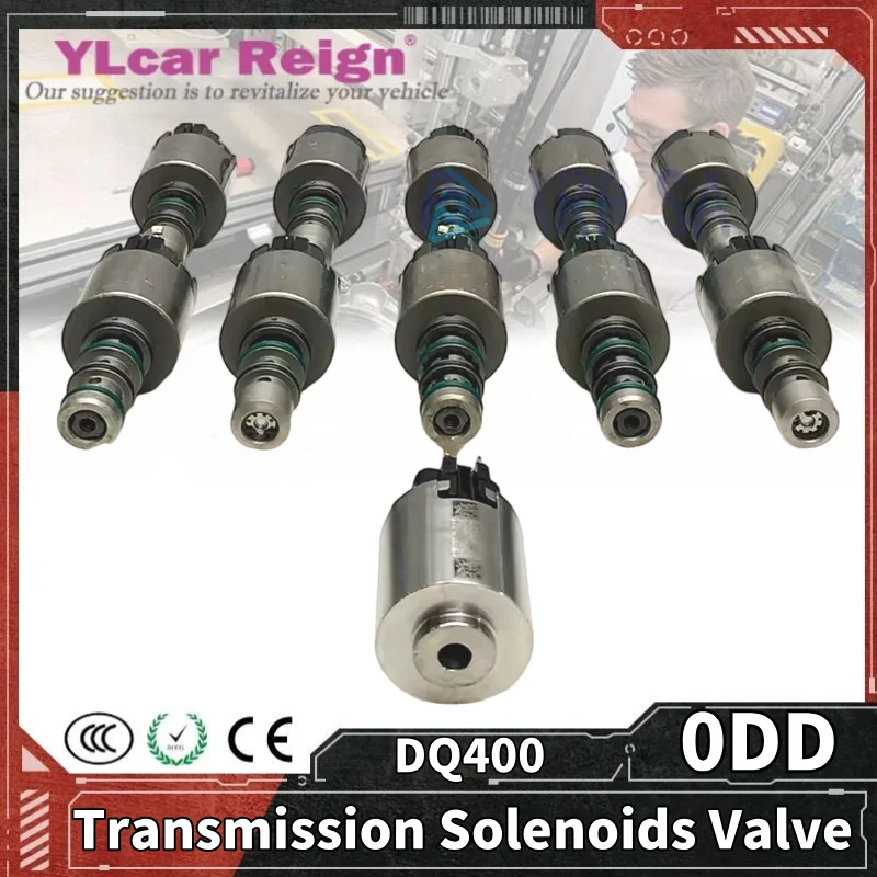 

0DD DQ400 Automatic Transmission 11Pcs/Set Original Solenoid Valve Kit For Volkswagen Audi hybrid Car Accessories Car Parts