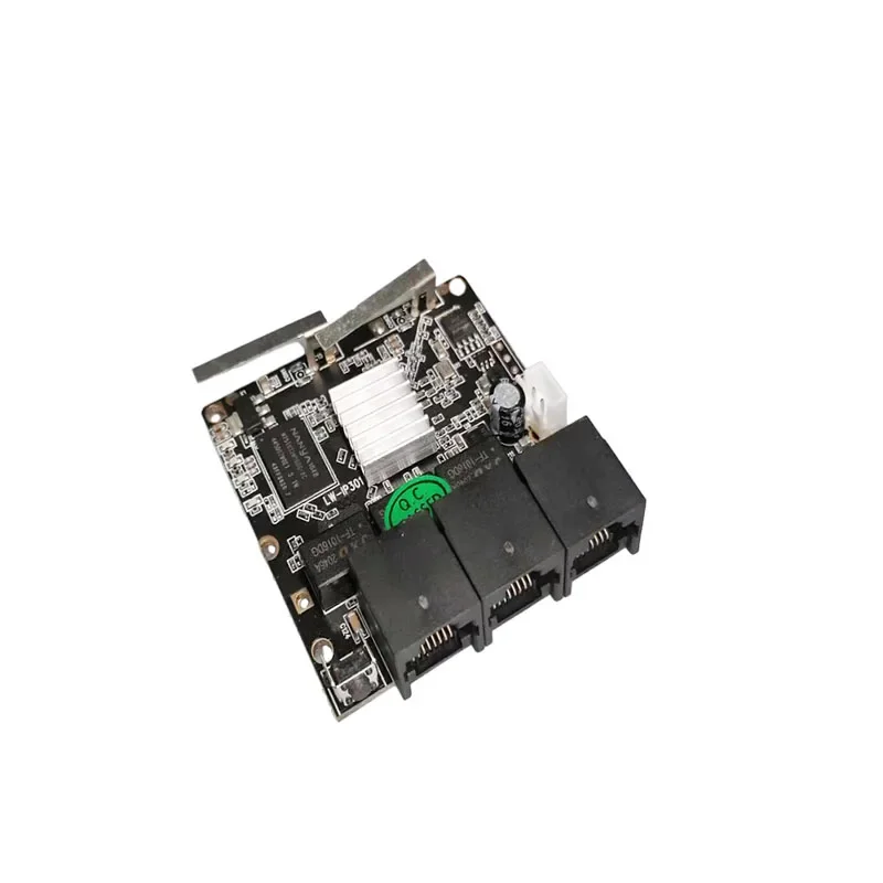 Mini Kleine Drahtlose Router 3 Port 100 Gigabit 300M WIFI Router Wireless AP Repeater 5-12V