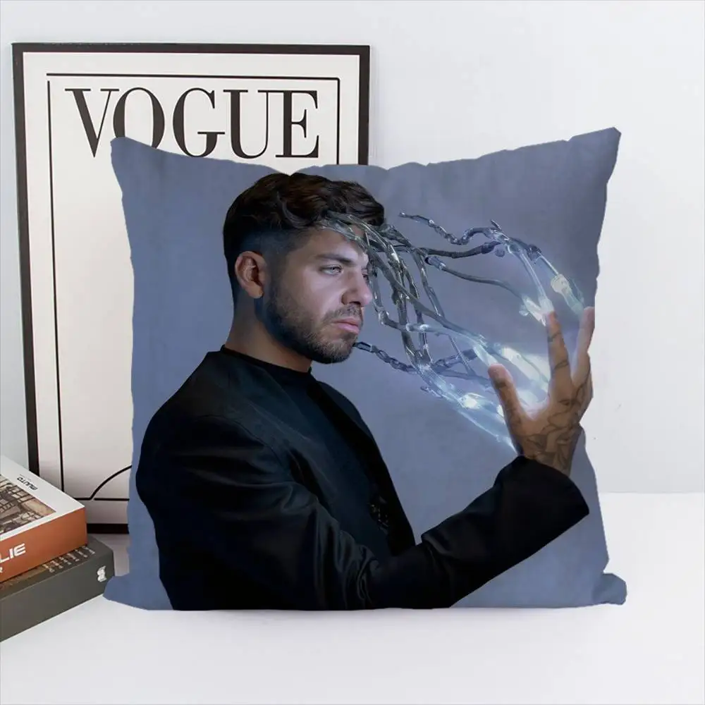 

Наволочка A-Anyma, чехол для подушки с двусторонним принтом, 45x45, декоративные подушки, диван, домашний декор, мягкая наволочка