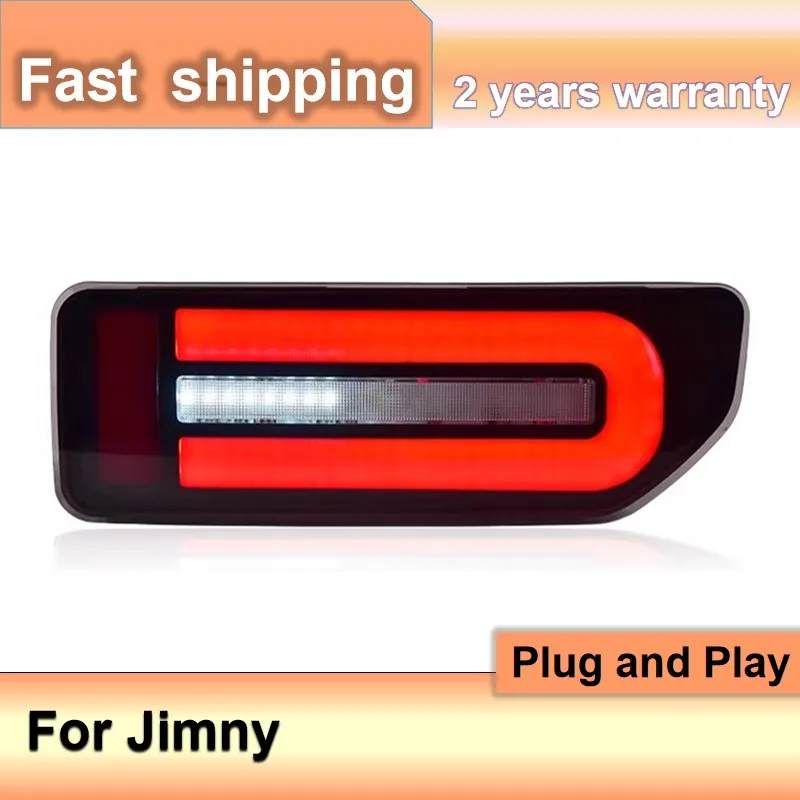 Car Accessories for Suzuki Jimny Taillights 2018-2024 Jimny Tail Lamp Rear DRL Fog Brake Turn Signal Reversing