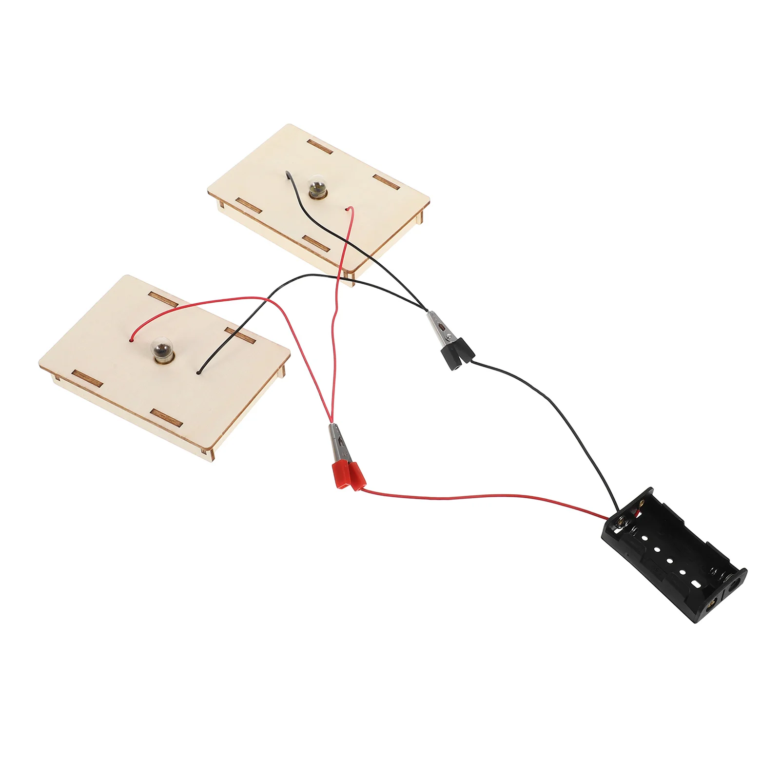 

1Set Stem Educational Science Kit Kids Series Parallel Circuit Electronics Exploration Electrical Circuit Kit Physics for Kids