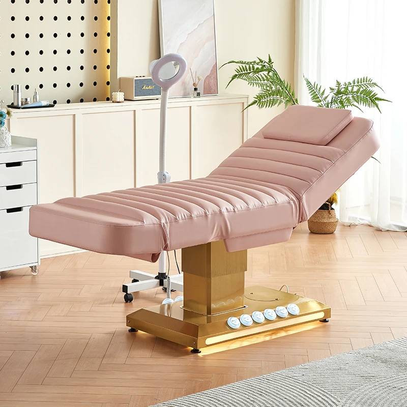 Electric Beauty Eyelash Bed Beauty Salon Massage Couch Medical Beauty Facial Bed High-End Facial Bed Electric Lifting Dental Bed