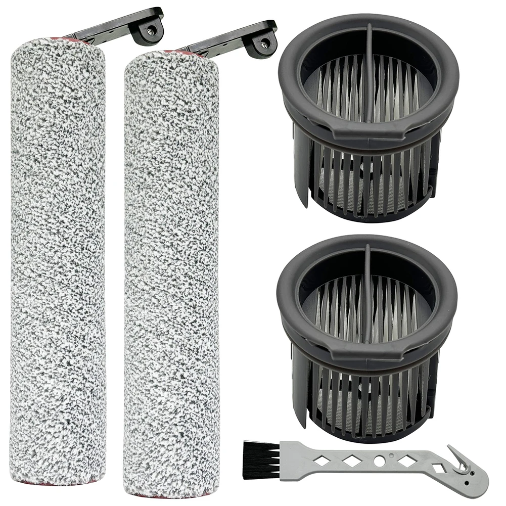 

Replacement Parts for H14 Vacuum Cleaner Brush Rollers and Filters Set of 5 with Cleaning Tool to Maintain Suction Power