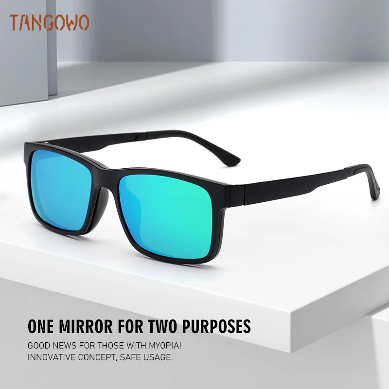 TANGOWO Prescription Glasses Man Style Clip-on Magnetic Men's Eyeglasses Lunette Computer Eyepieces for Reading Sunglasses Women - view 6