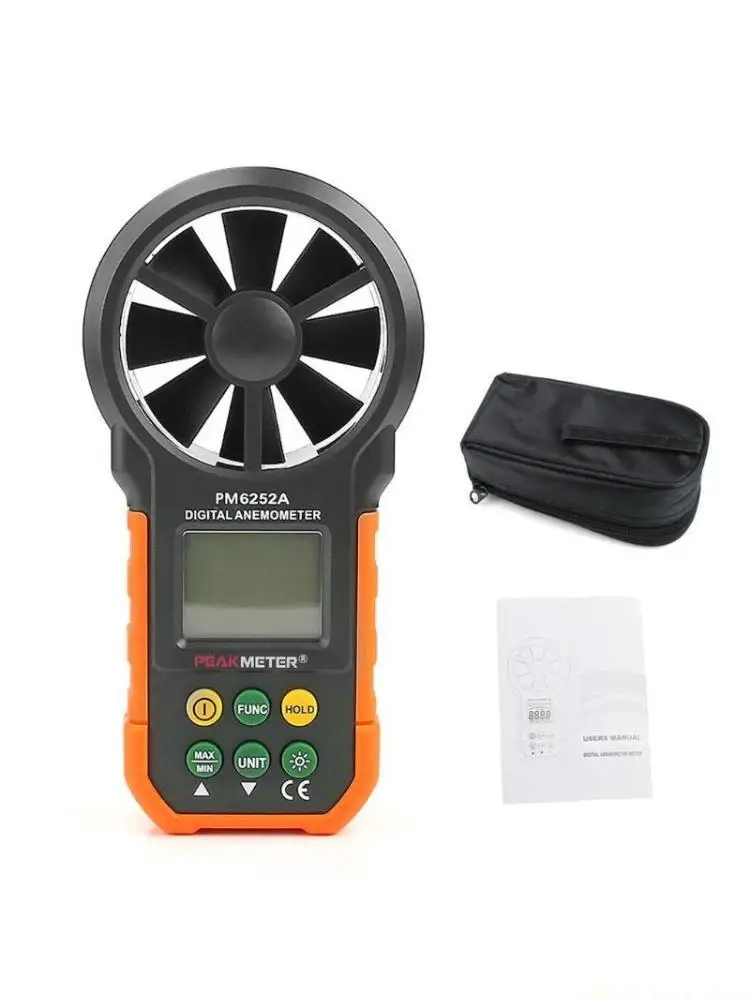 A2BE HYELEC MS6252A Digital Air Speed Anemometer / Air Volume / Air Test Meter
