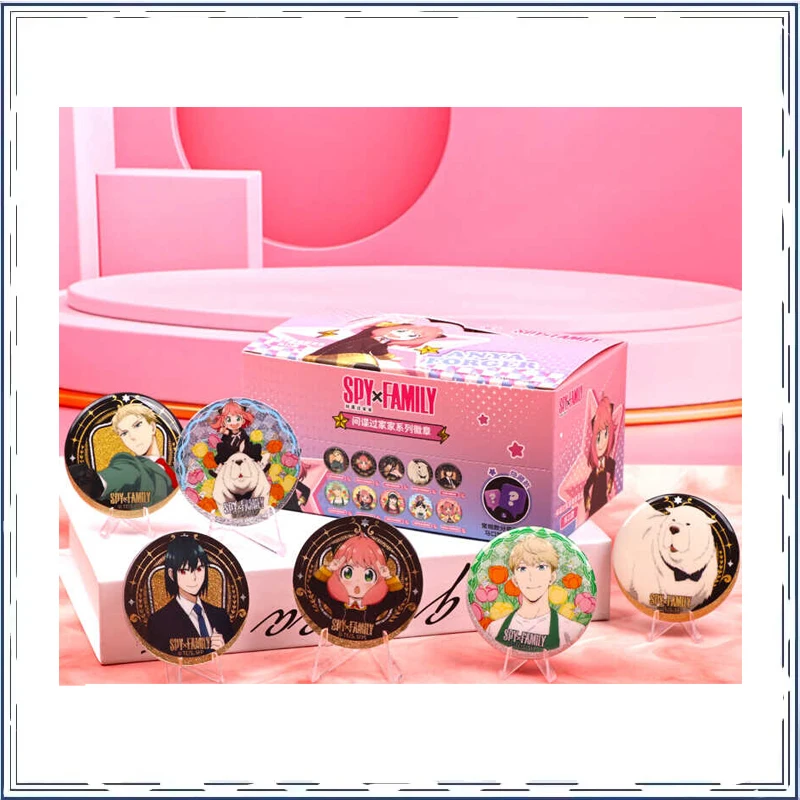 SPY×FAMILY Blind Box Badge Decoration Anime Figures Action Figure Model Kids Toy Christmas Gifts