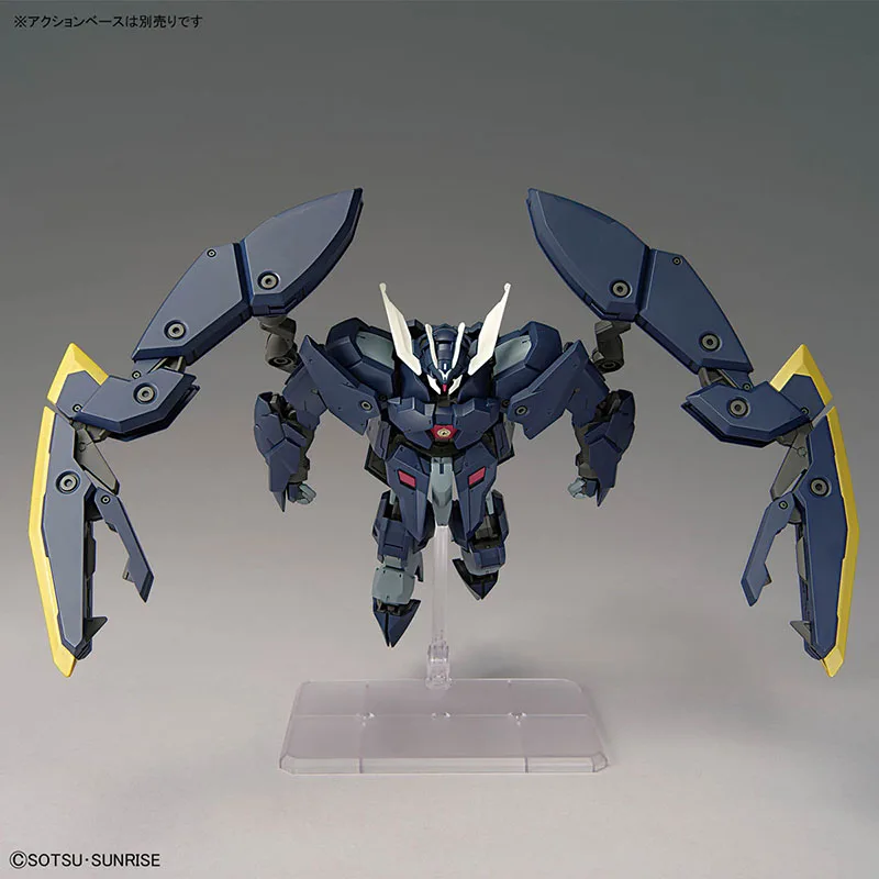 In Stock Bandai Genuine Gundam Model Kit HG IBO 1/144 Gundam Zagan Gunpla Anime Action Prize Figure Collection Gifts MVC Figures view 5