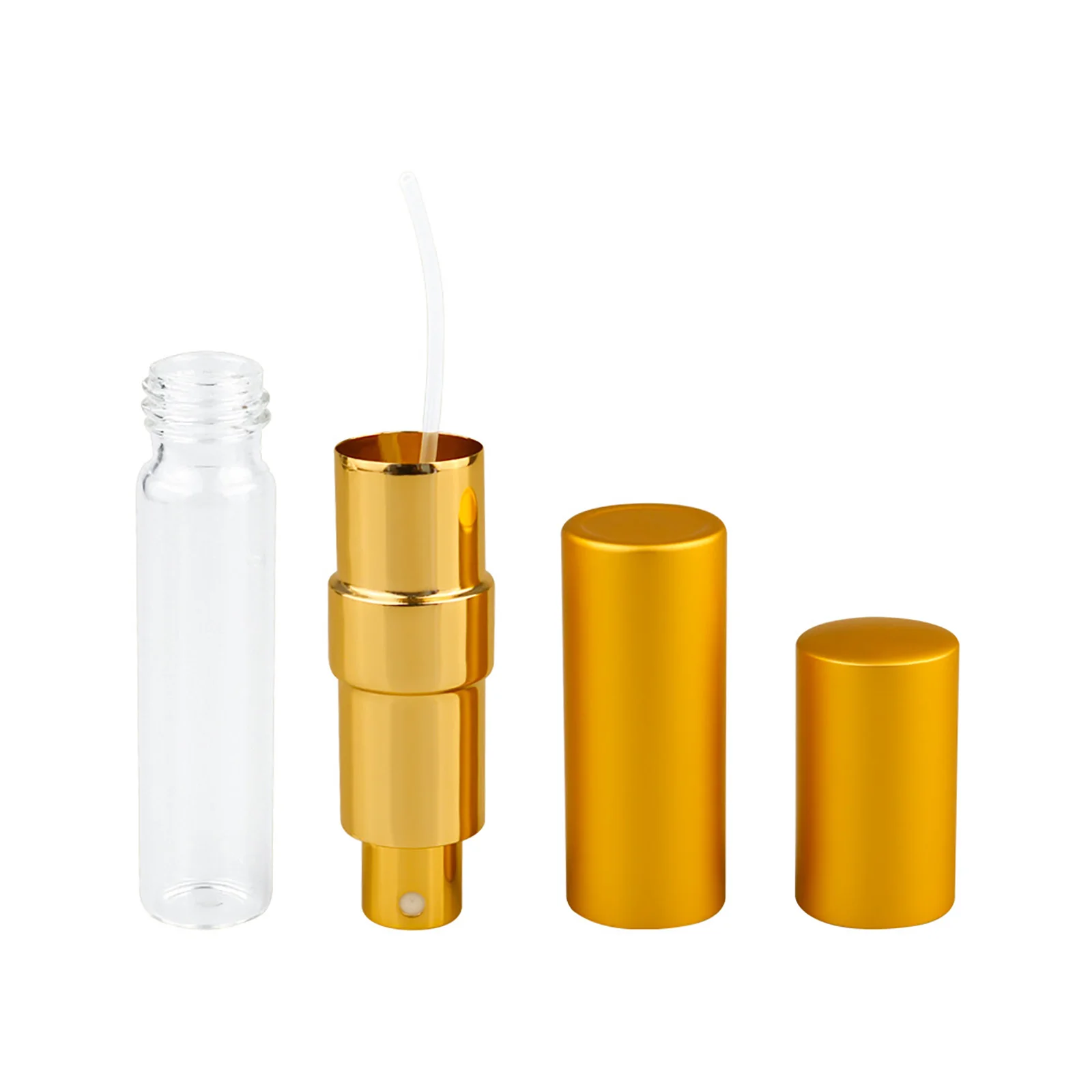 15ml Mini Perfume Spray Containers High-end Rotating Glass Perfume Bottle for Festival Party and Date