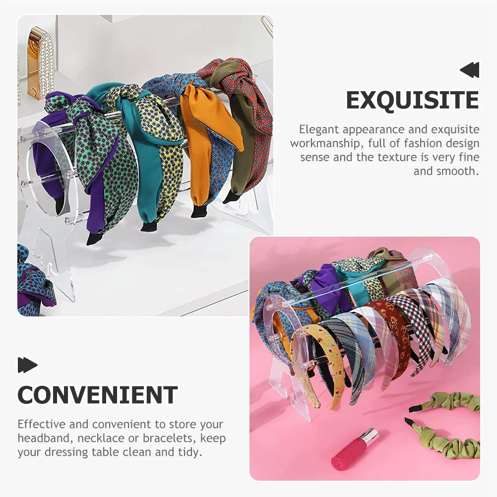 

Hair Accessories Display Stand Organizers Holder Hairband Rack Storage