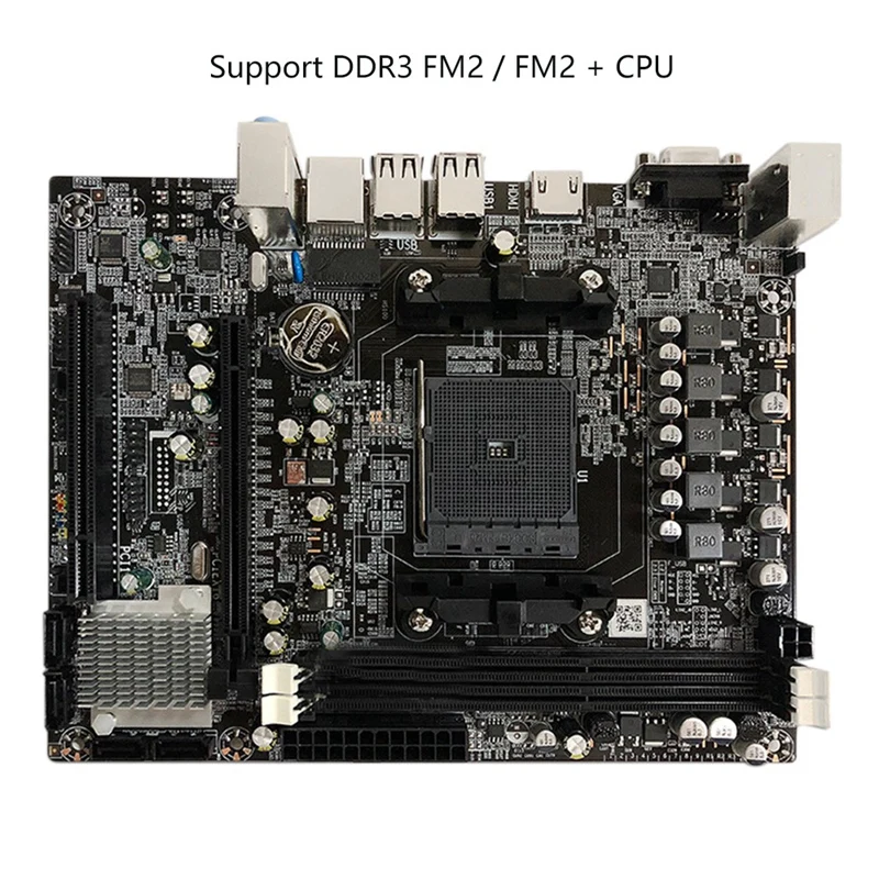 A88 Motherboard Fm2 + Cpu Interface DDR3 All Solid State Power Supply Desktop Computer Game Motherboard