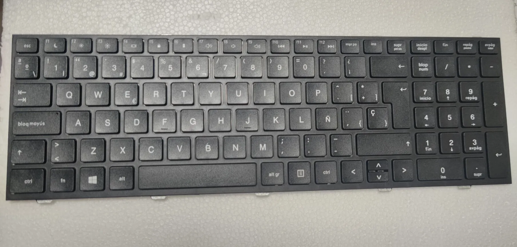 NEW Keyboard For HP Probook 4540 4540s 4740 4740s 4545 4545s Black frame Spanish Layout