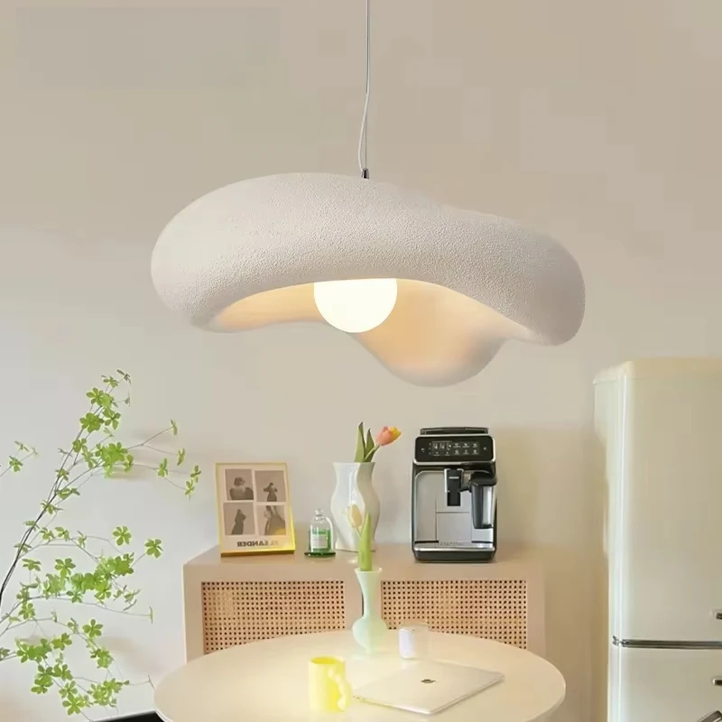 

SANDYHA Creative Cloud Pendant Light LED White Cream Ceiling Chandelier Modern Home Decor Ideal for Living Room Dining Room