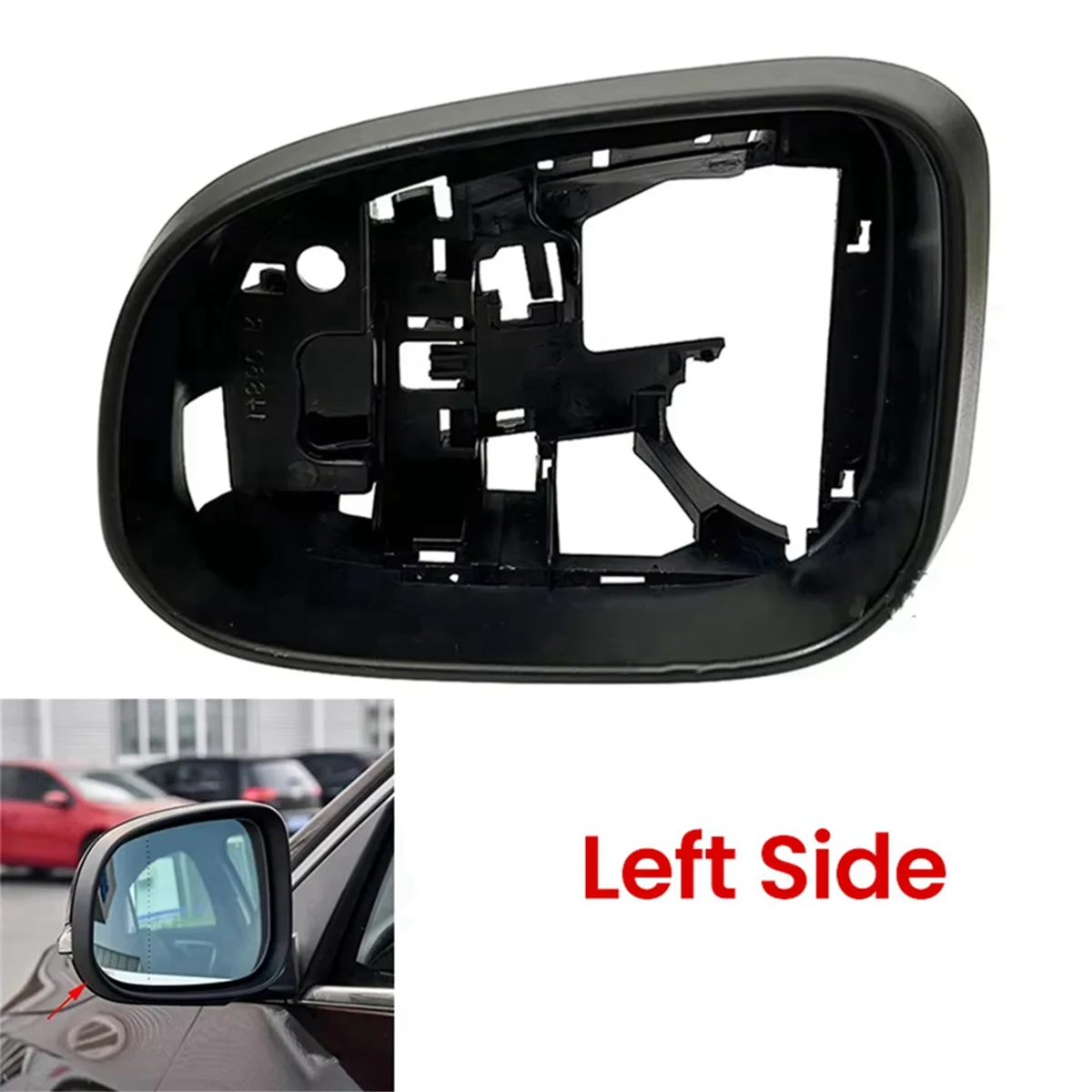 Car Side Mirror Frame Holder for Volvo S60 V60 2011 2018 S80 2012 2016 V40 2013 2019 V70 2013 2014 Right