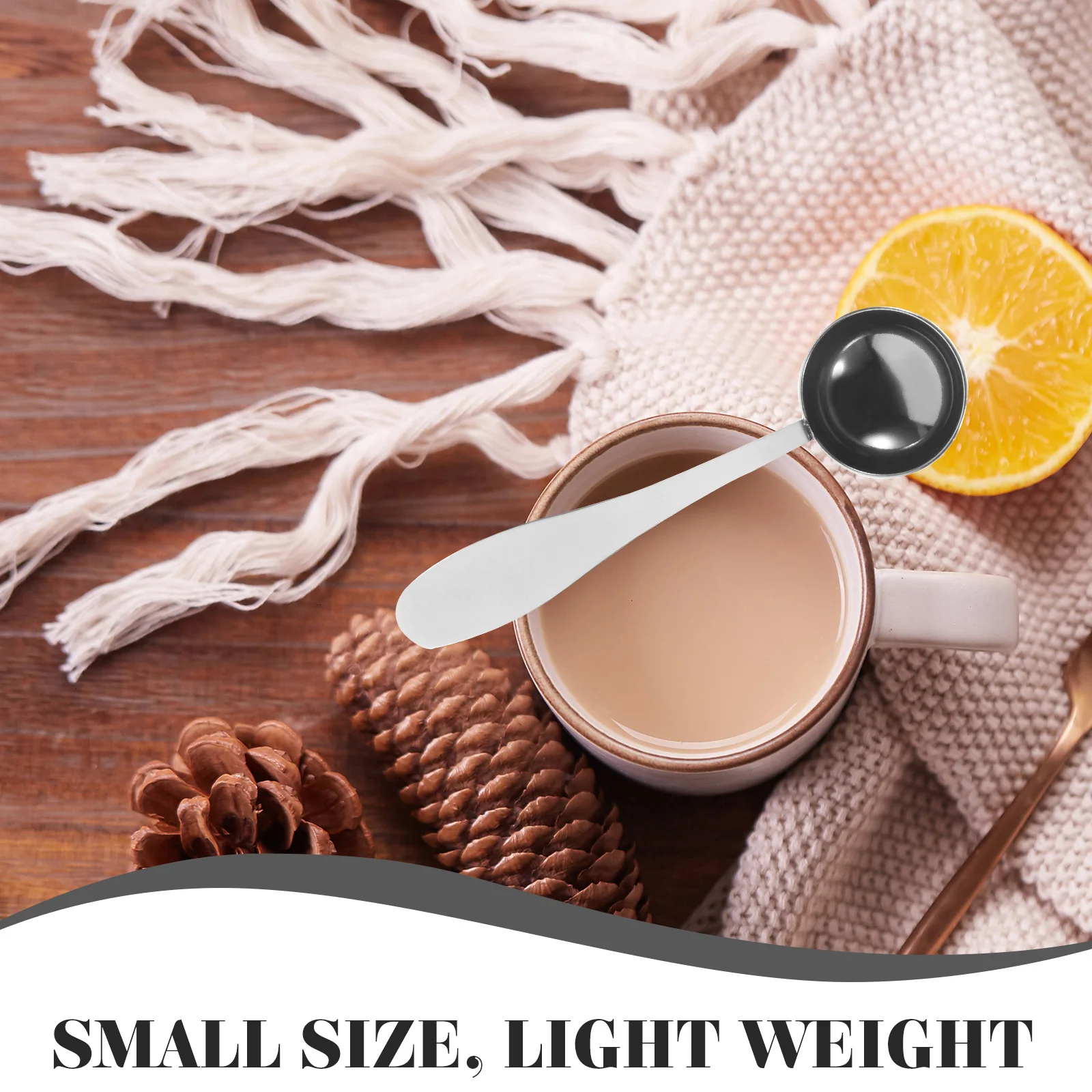 

Measuring Spoon Stainless Steel Kitchen Tool Long H led for Coffee Shop Restaurant Home Precise Measurement Liquid Ingredients