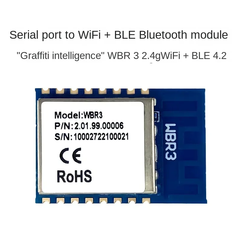 100% Original WB3S Doodle Smart Serial Port To WiFi Bluetooth Module Remote Wireless Passthrough AP/STA/BLE4.2