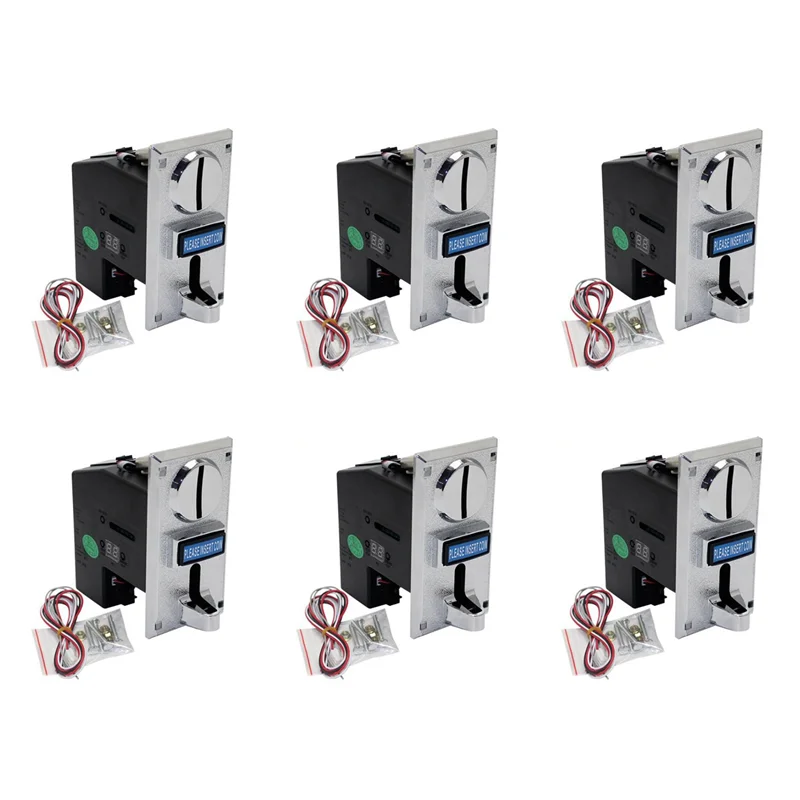 0Z-6X Durable Programable Multi Coin Acceptor Electronic Roll Down Coin Acceptor Selector Mechanism Side Coin Selector