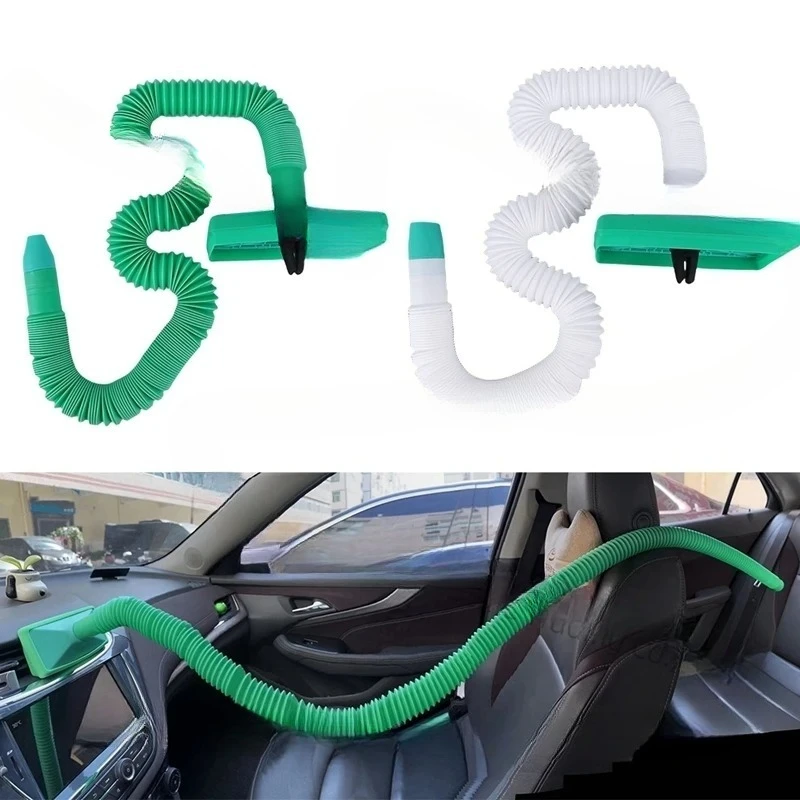 Universal Car Air Conditioning Vent Extension Hose Telescopic Auto Air Conditioner A/C Outlet Hose